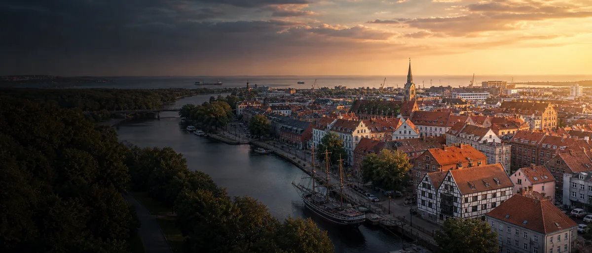 Klaipėda old town Lithuania