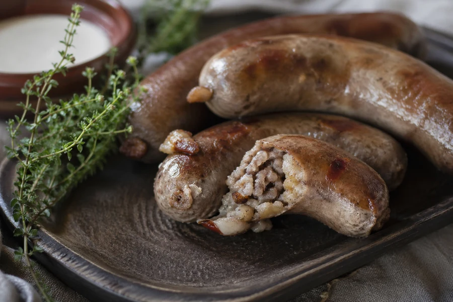 Vėdarai: Lithuanian Potato Sausages - detail photo 2